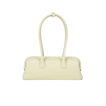 Pale Yellow Slim Long Frame Shoulder Bag